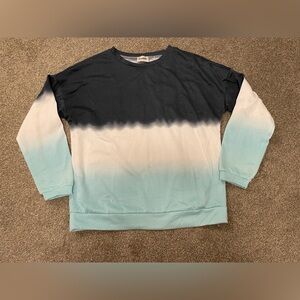 Gradient Long Sleeve Sweatshirt
